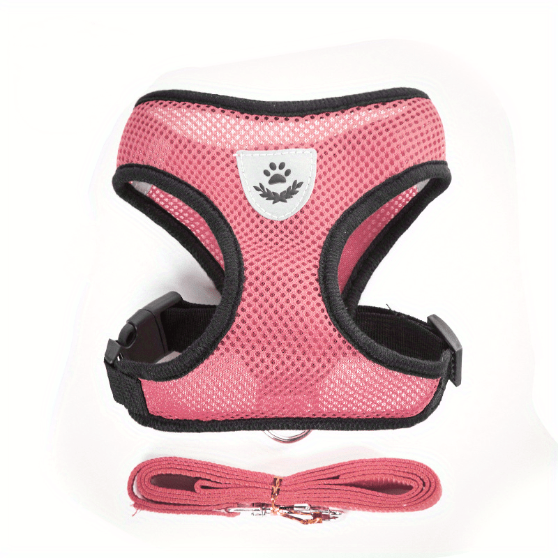 Reflective Pet Vest with Leash for Dogs and Cats - Euroselle