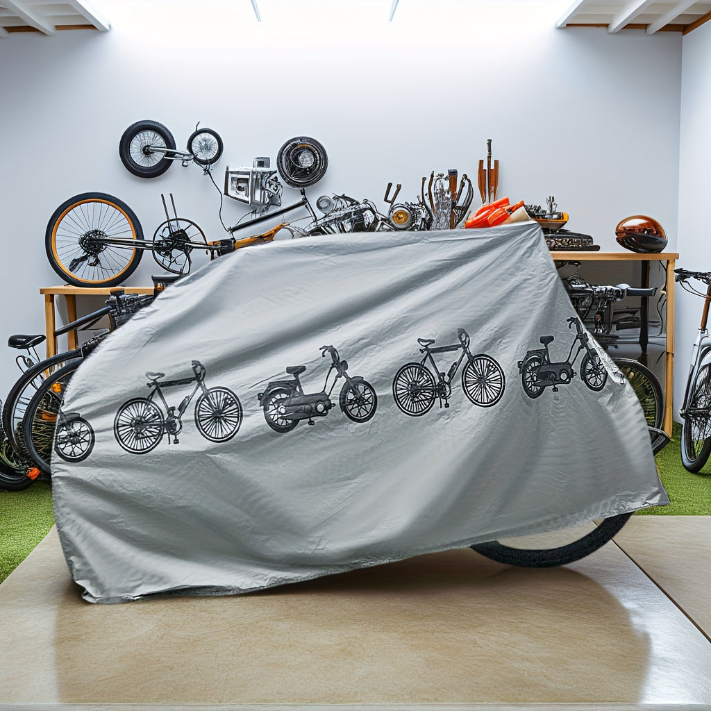Heavy-Duty EVA All-Weather Bicycle Cover for Electric Bikes - Euroselle