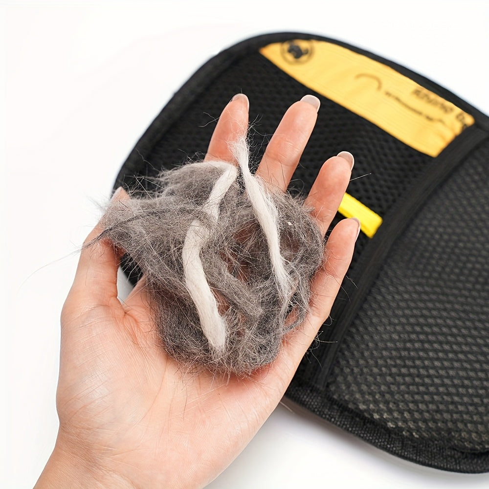 Large Pet Grooming Gloves for Hair & Lint Removal - Euroselle
