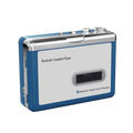 Portable Bluetooth Cassette Player — Auto-Reverse Tape Deck