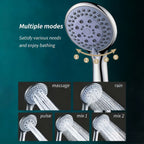 5-Mode High-Pressure Shower Head Set - Euroselle