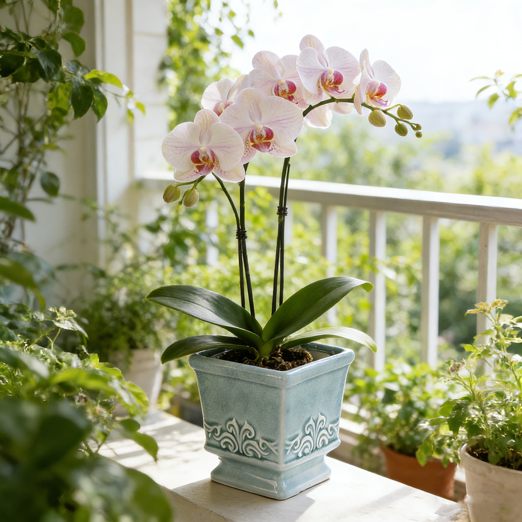 Vintage Ceramic Planter for Elegant Indoor Plant Display - Euroselle