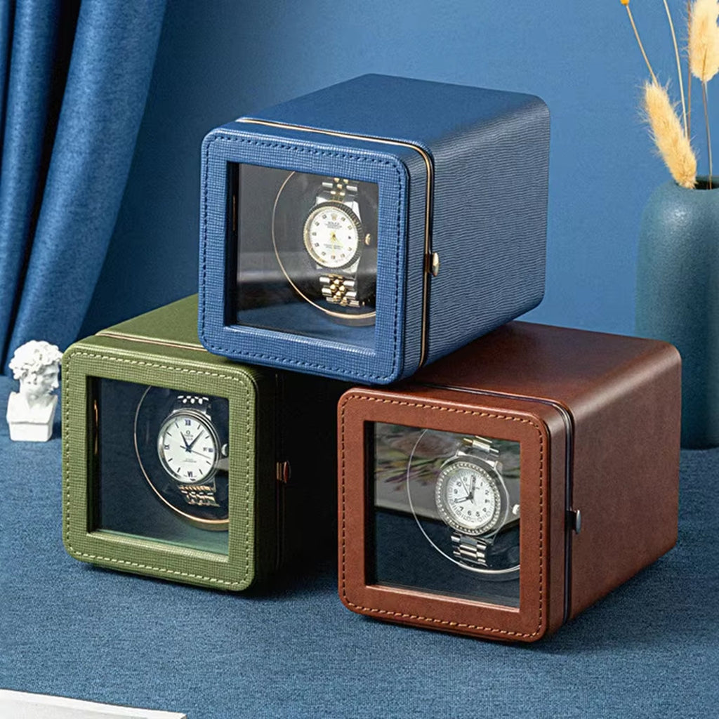 Caricaorologi singolo — 5 modalità di rotazione, display LED, motore silenzioso