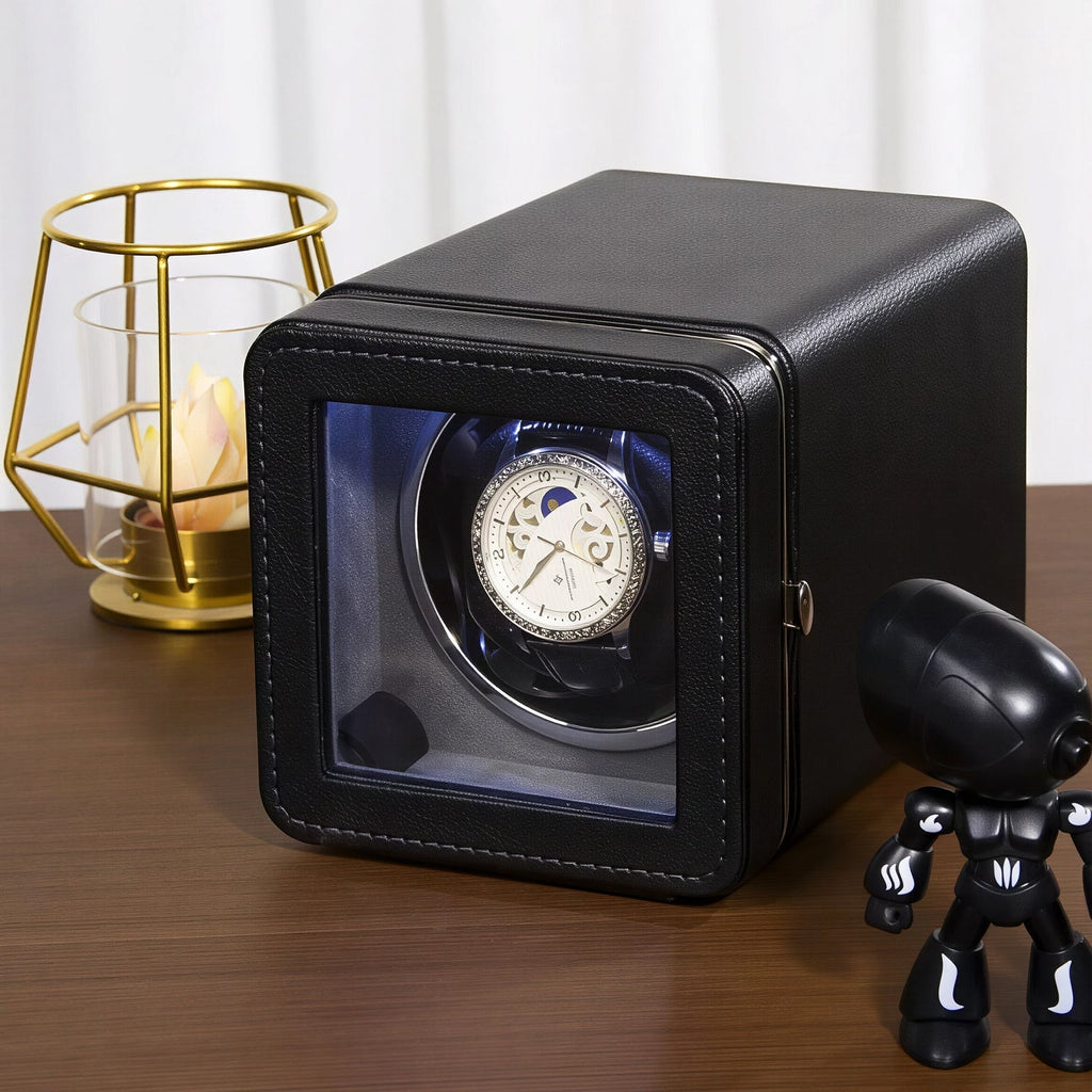 Caricaorologi singolo — 5 modalità di rotazione, display LED, motore silenzioso