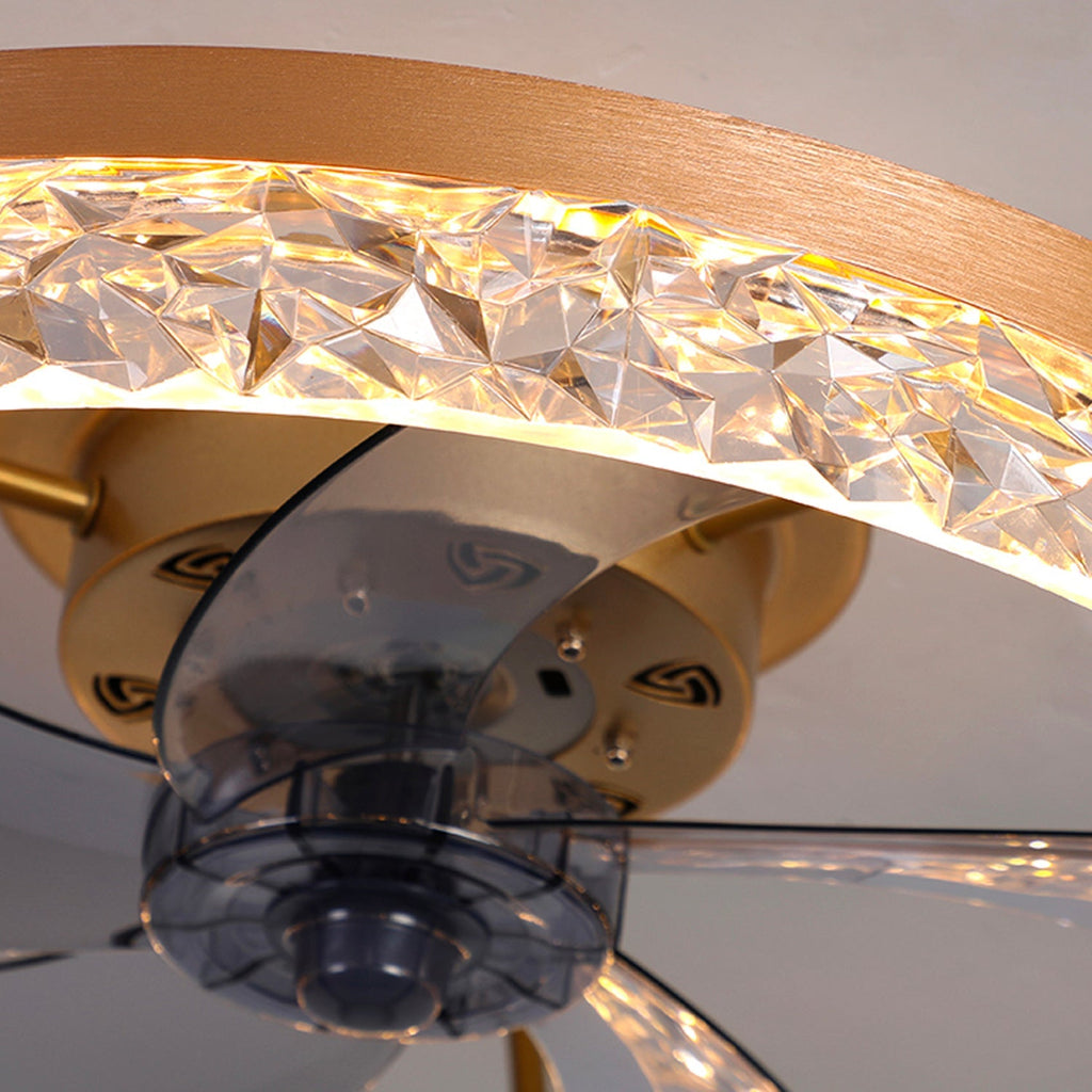 Szabályozható LED-es mennyezeti ventilátor lámpával, 20 hüvelykes, fekete vas, 6 sebességfokozat, megfordítható lapátok, 3 színhőmérséklet, hálószobába, nappaliba, étkezőbe, konyhába