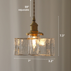 Adonia - Vintage Glass Pendant Lights