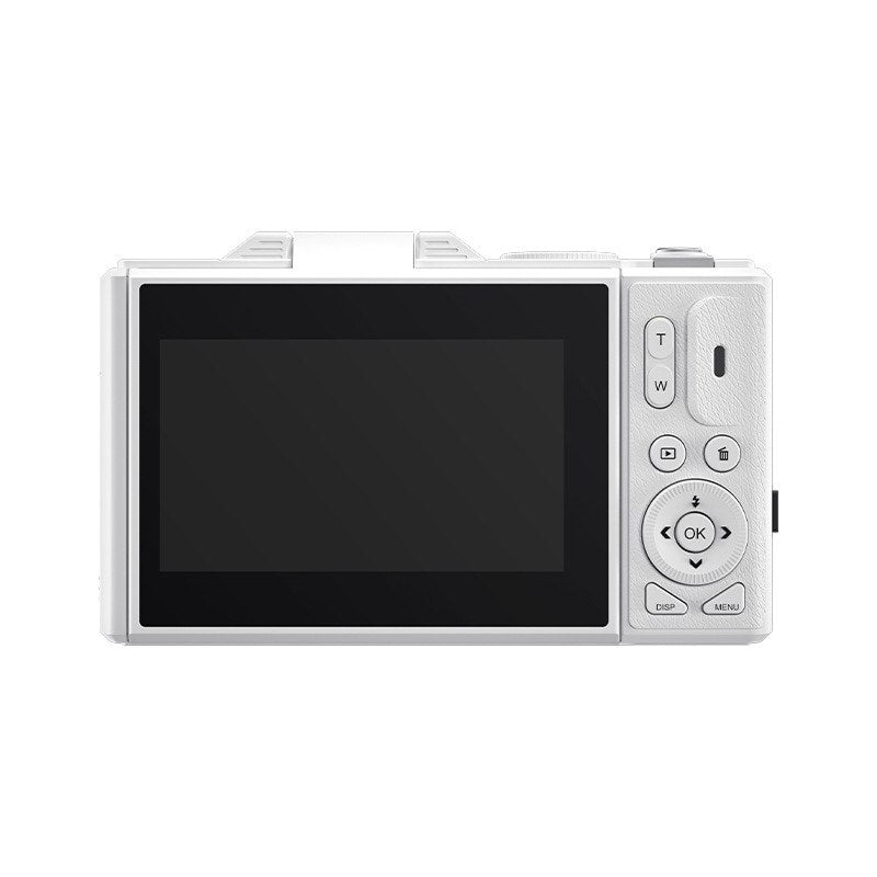 Videocamera digitale 4K compatta — schermo ribaltabile, zoom 18x