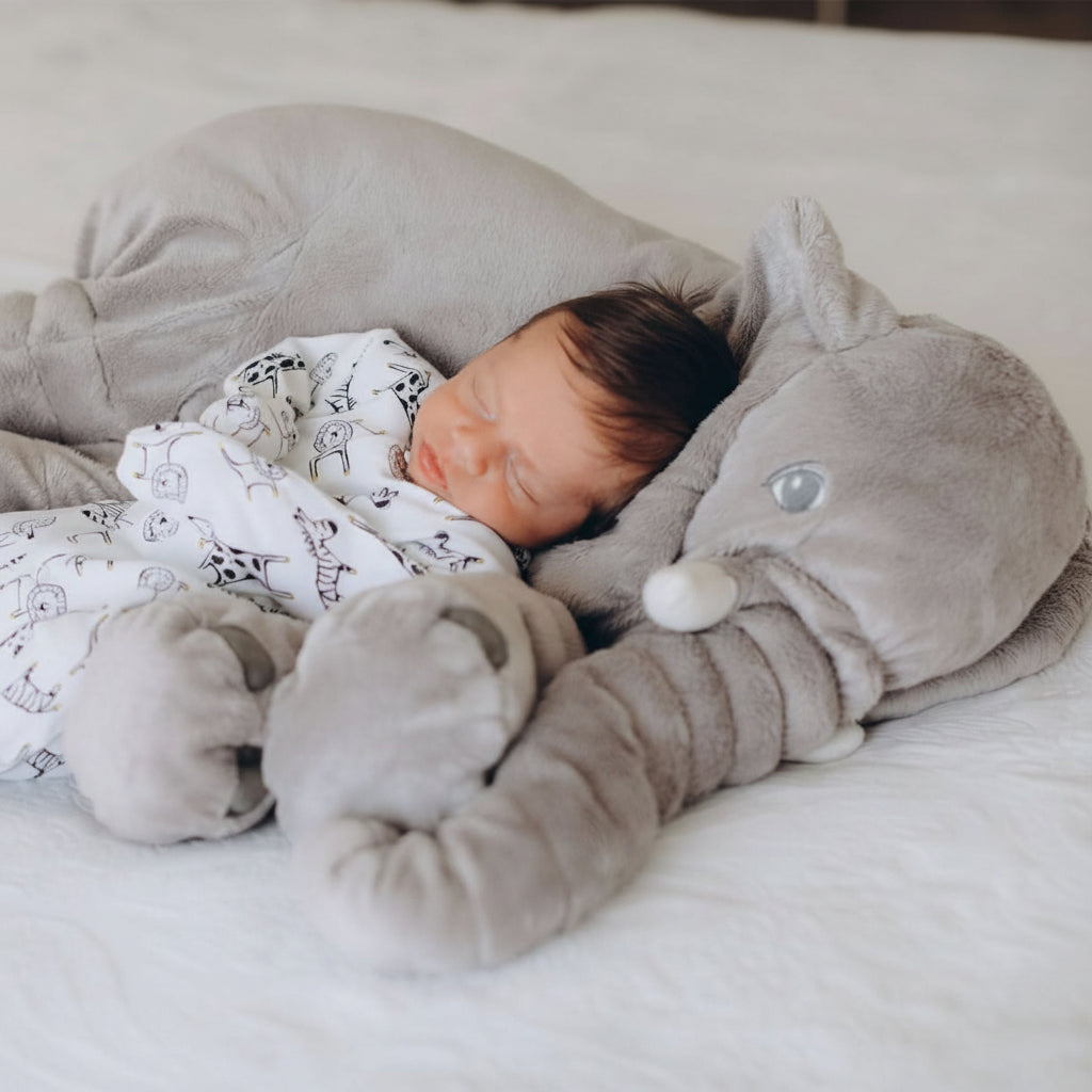 Pernă de îmbrățișat în formă de elefant — Design super moale și confortabil