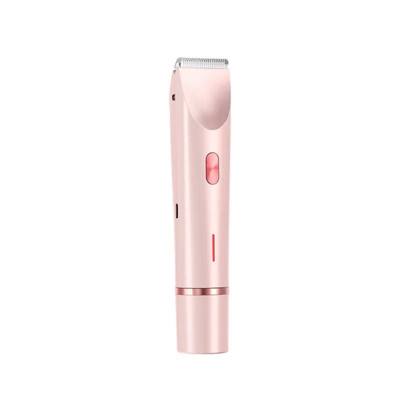 Women's Rechargeable Dual-Head Trimmer — Ceramic Blades, Waterproof