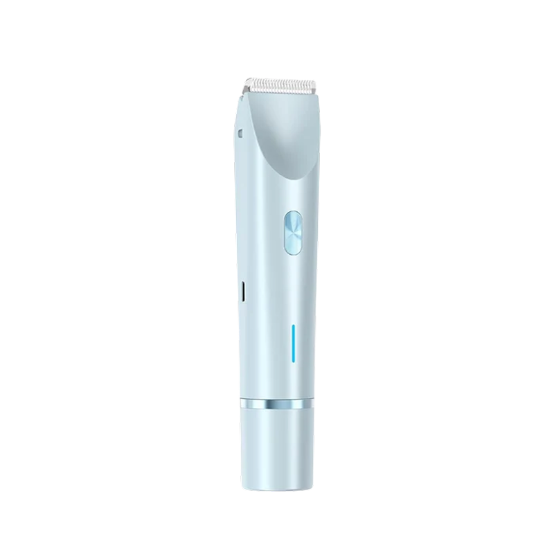 Women's Rechargeable Dual-Head Trimmer — Ceramic Blades, Waterproof