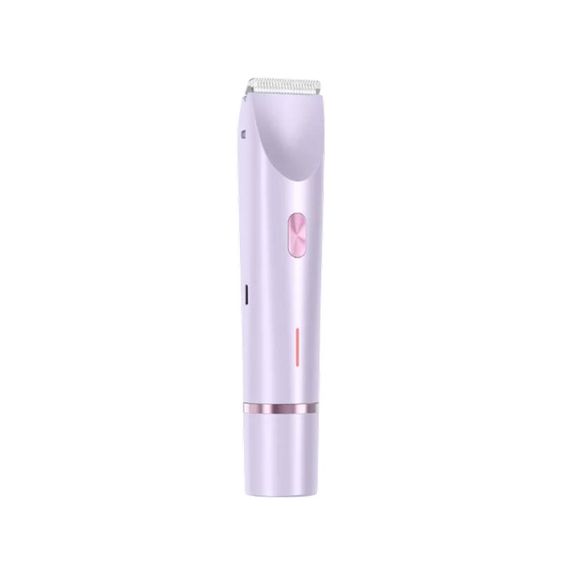 Women's Rechargeable Dual-Head Trimmer — Ceramic Blades, Waterproof