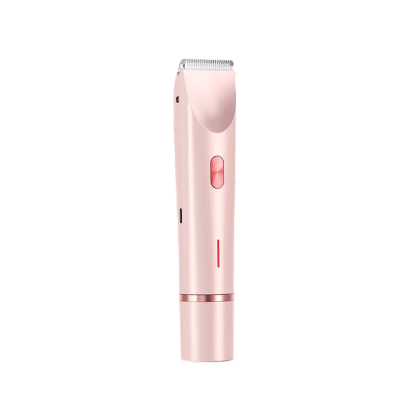 Women's Rechargeable Dual-Head Trimmer — Ceramic Blades, Waterproof