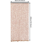 Decorative Bamboo Bead Curtain for Stylish Doorway Privacy - Euroselle