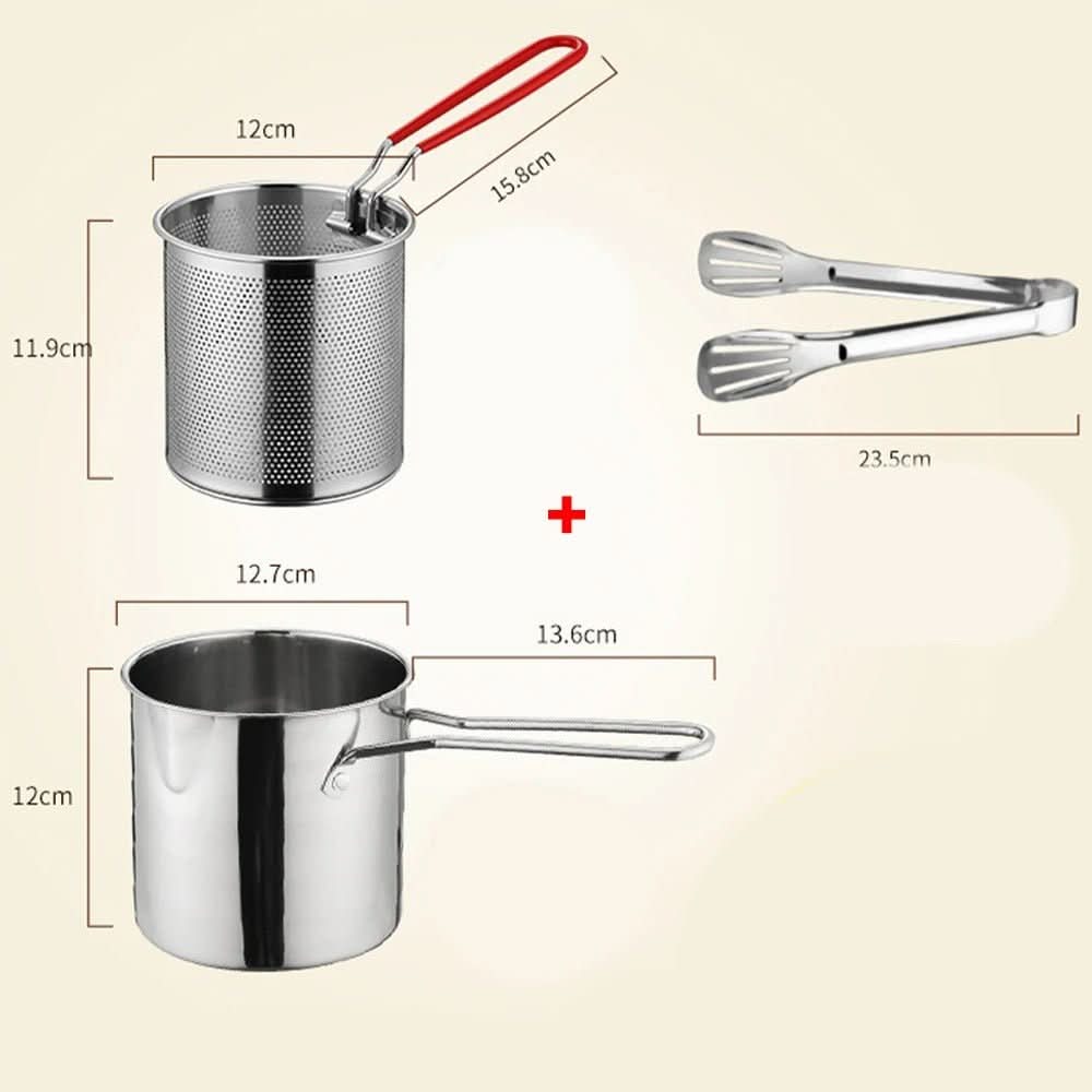 AeroChef Deep Fryer — Compact Design, Anti Scald Handle, Oil Saving