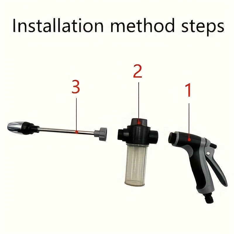 High-Pressure Garden & Car Wash Spray Gun - Euroselle