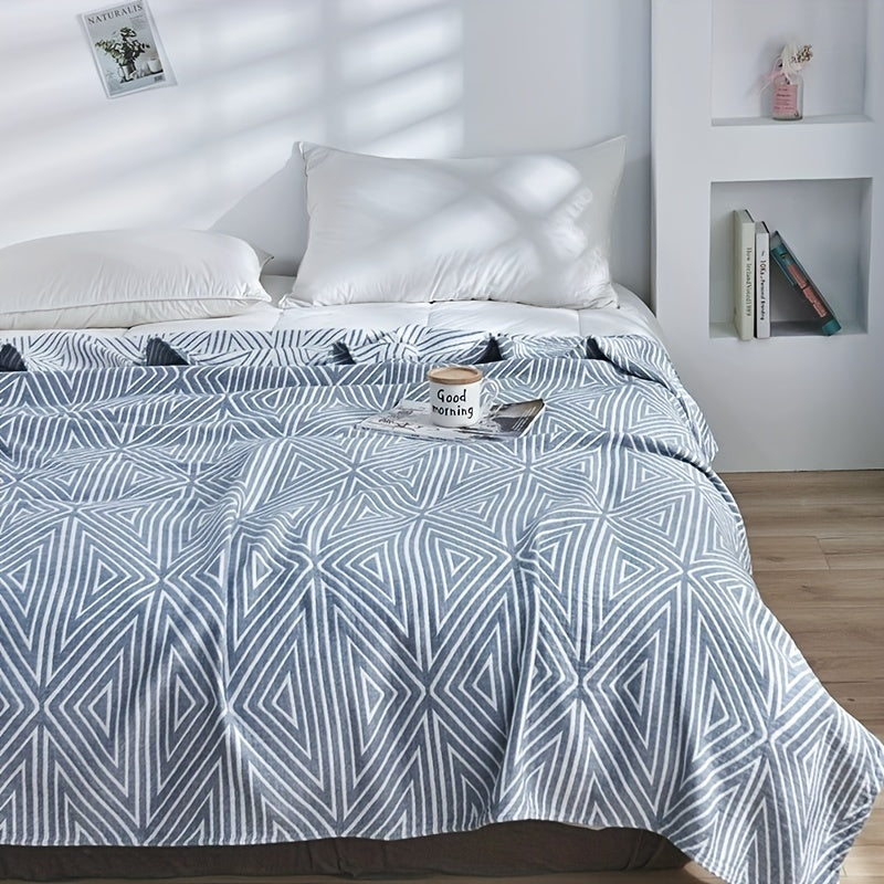 Breathable Multi-Layer Cotton Gauze Blanket for Summer Comfort - Euroselle