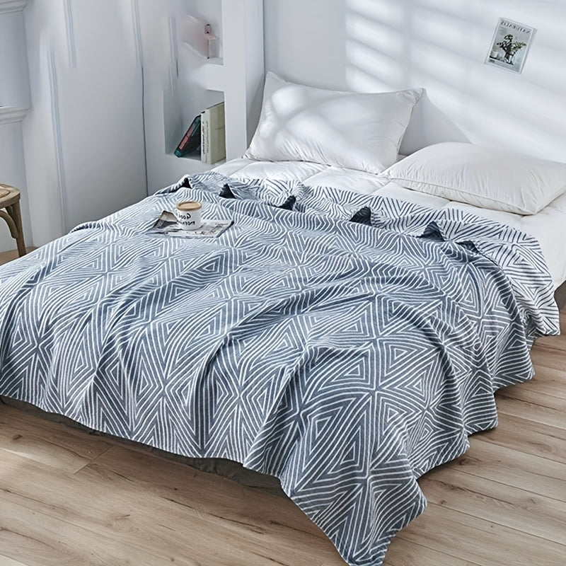 Lightweight Floral Gauze Blanket - Euroselle