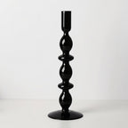 Minimalist Glass Candle Holder Vase Decorative Art Piece - Euroselle