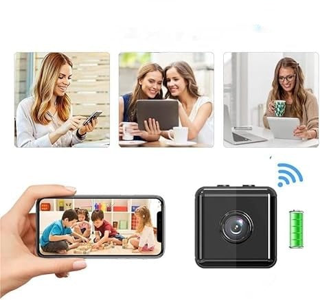 1080P Wireless WiFi Security Camera | Weather-Resistant, App-Controlled & Ideal for Indoor and Outdoor Surveillance | Small Closed Circuit Camera | Euroselle