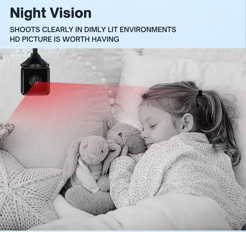 1080P Wireless WiFi Security Camera | Weather-Resistant, App-Controlled & Ideal for Indoor and Outdoor Surveillance | Small Closed Circuit Camera | Euroselle