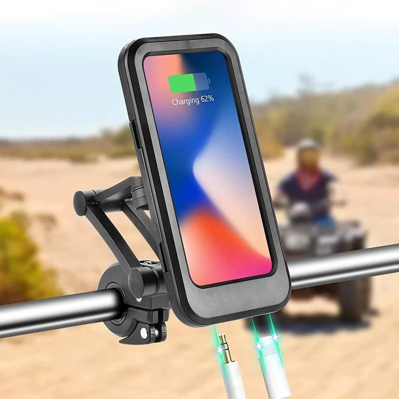 15W Powerbank Waterproof Holder for Bicycle Handlebar | Euroselle