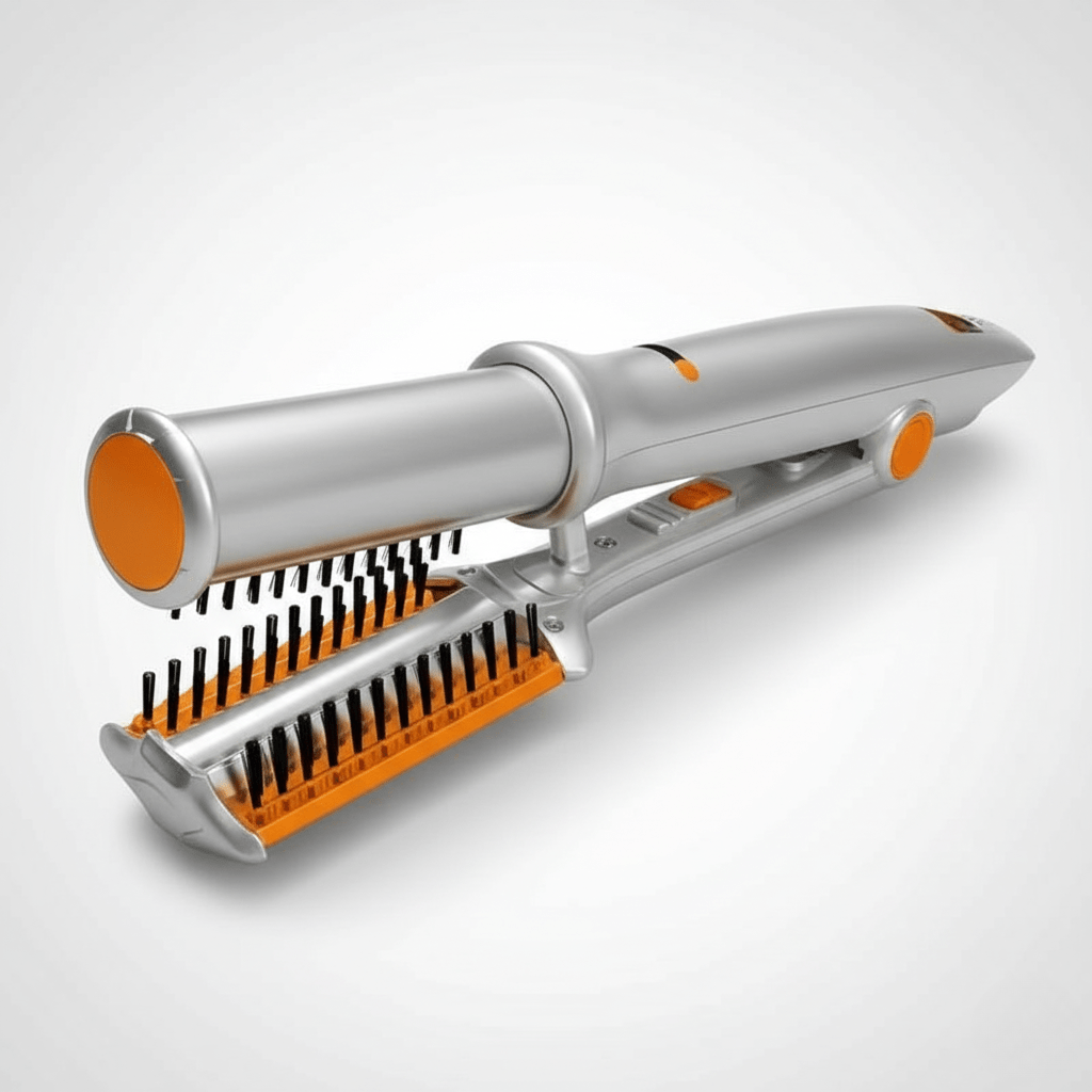 2-in-1 Rotating Hair Brush for Styling and Smoothing | Euroselle