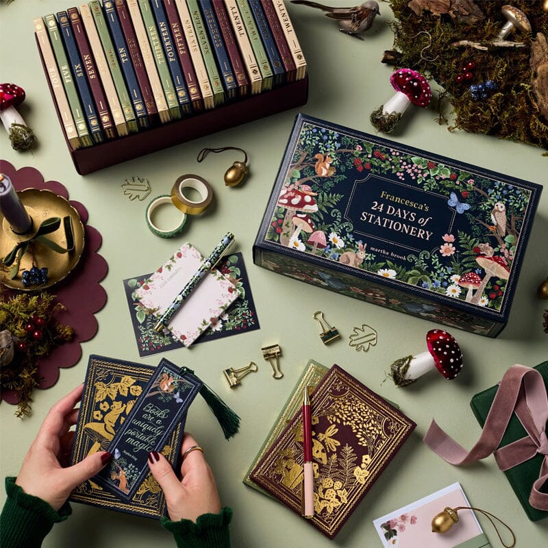 24 Days Stationery Countdown | Limited Winter Forest Edition | 24 Surprises | Eco-Friendly | Euroselle