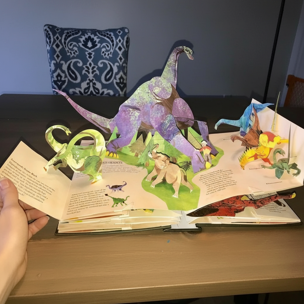3D Pop-up Book Dinosaurs | Euroselle