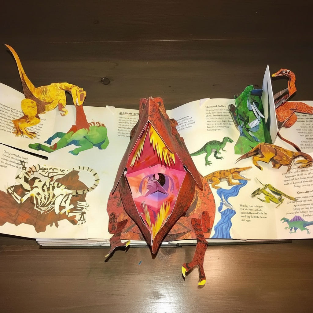 3D Pop-up Book Dinosaurs | Euroselle
