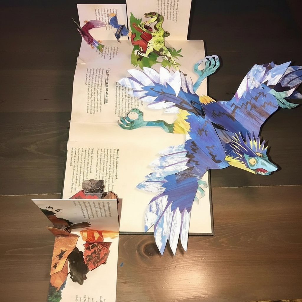 3D Pop-up Book Dinosaurs | Euroselle