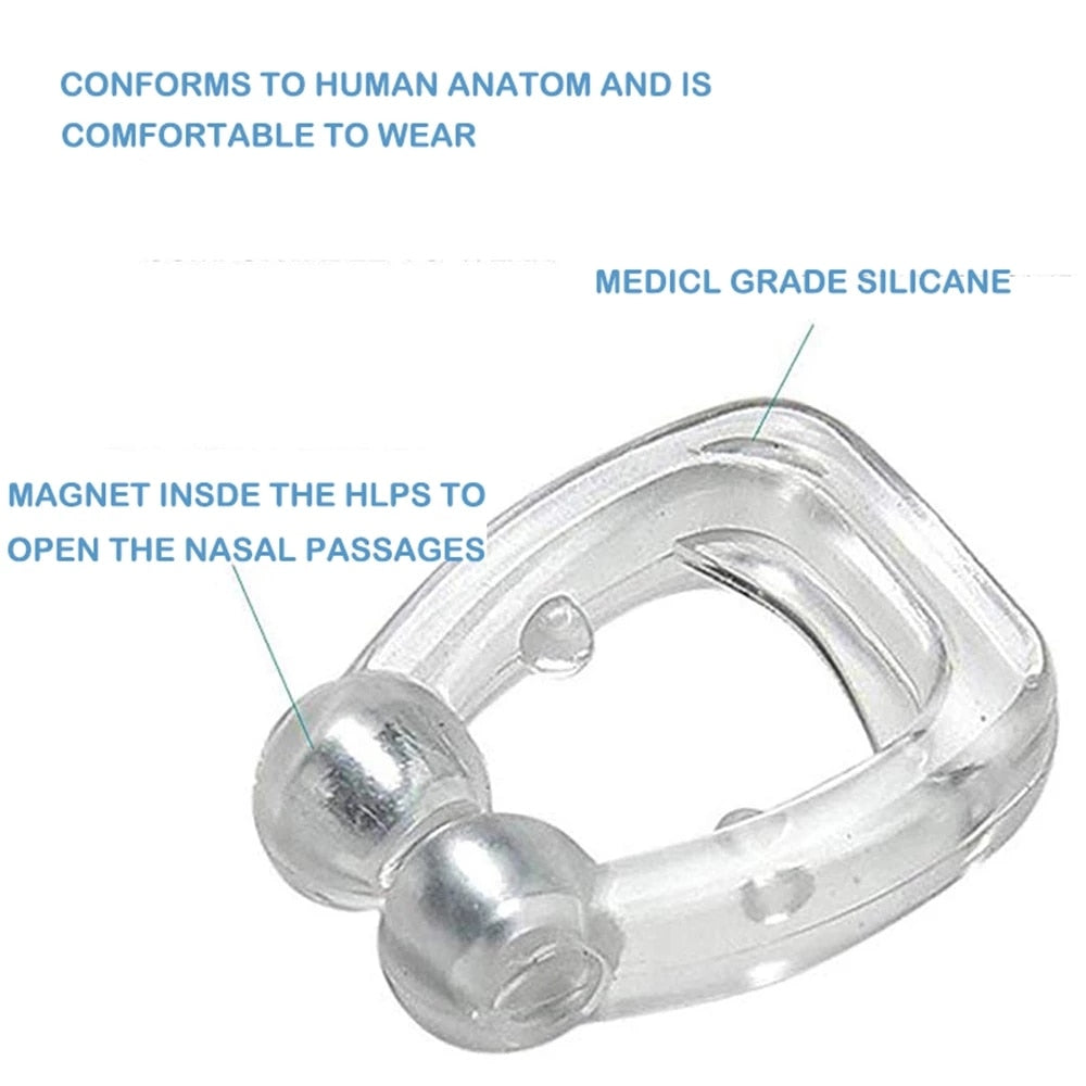 4PCS Magnetic Anti-Snore Device | Euroselle