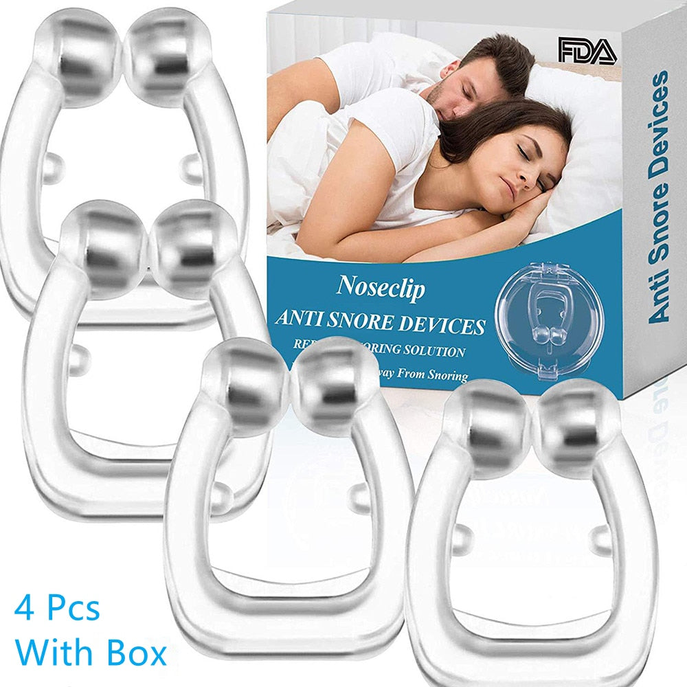 4PCS Magnetic Anti-Snore Device | Euroselle