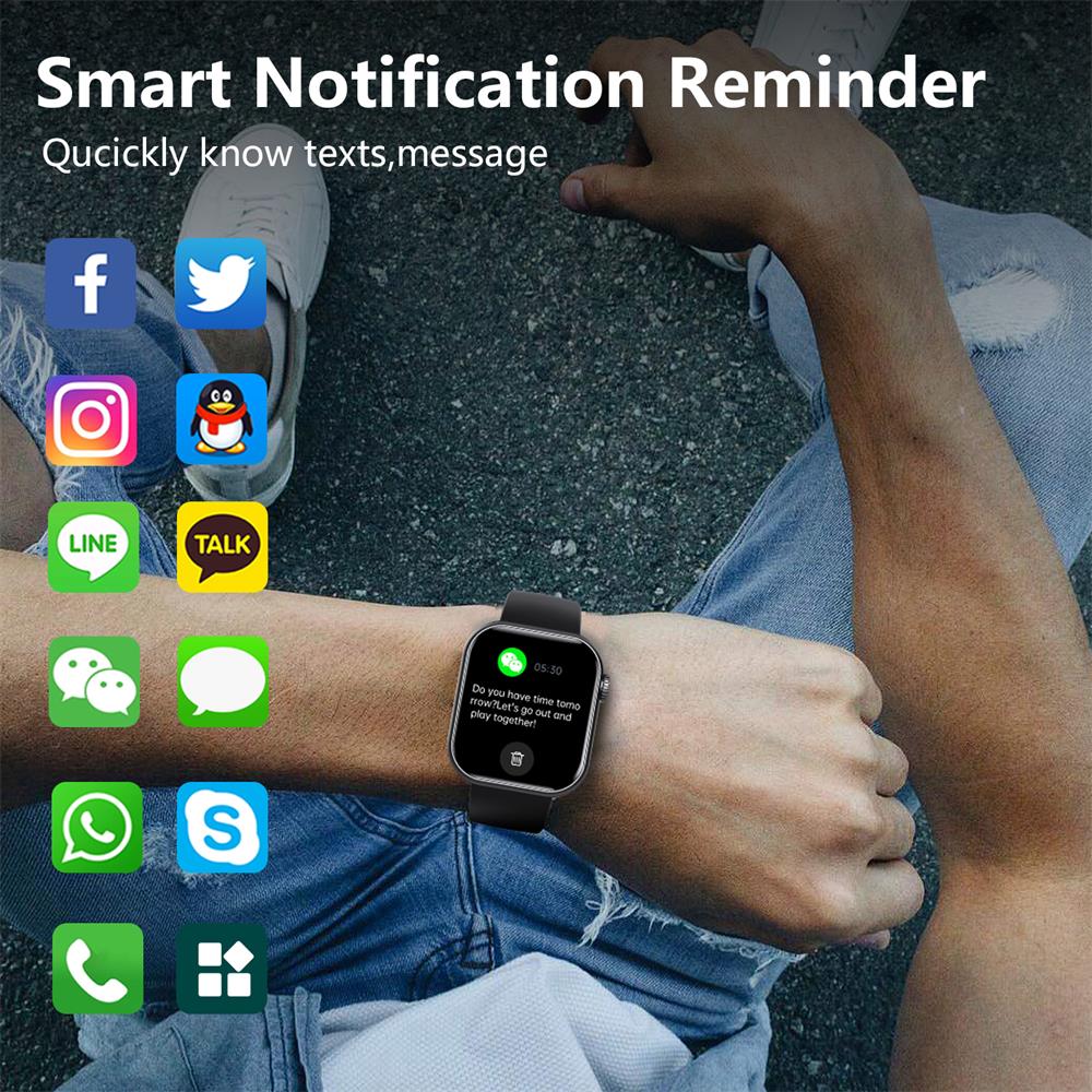 Smartwatch: Blodtryk, iltmætning i blodet, glukosemåler, søvntracker | Euroselle
