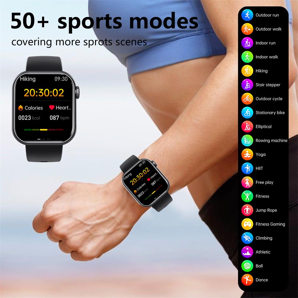 Smartwatch: Blodtryk, iltmætning i blodet, glukosemåler, søvntracker | Euroselle