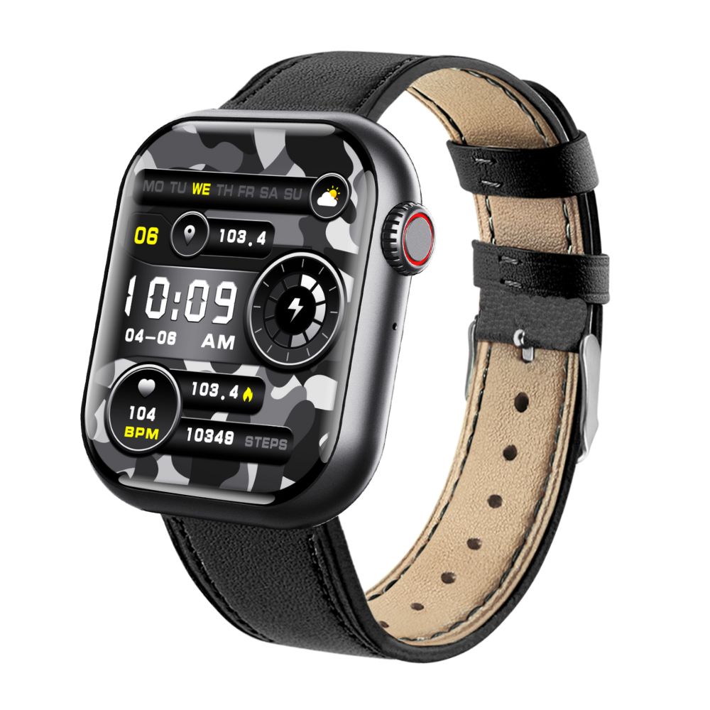 Smartwatch: Blodtryk, iltmætning i blodet, glukosemåler, søvntracker | Euroselle