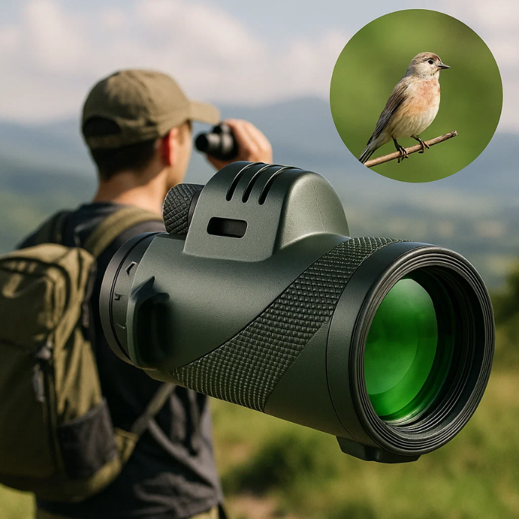 600×-os zsebmonokulár — többrétegű bevonatú HD optika