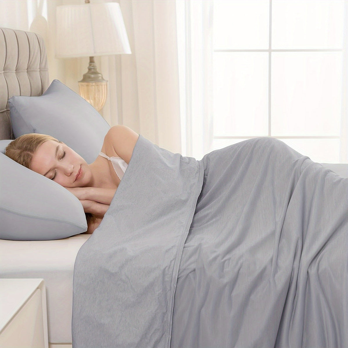 Manta leve de verão para noites quentes – Manta de dormir respirável | Euroselle