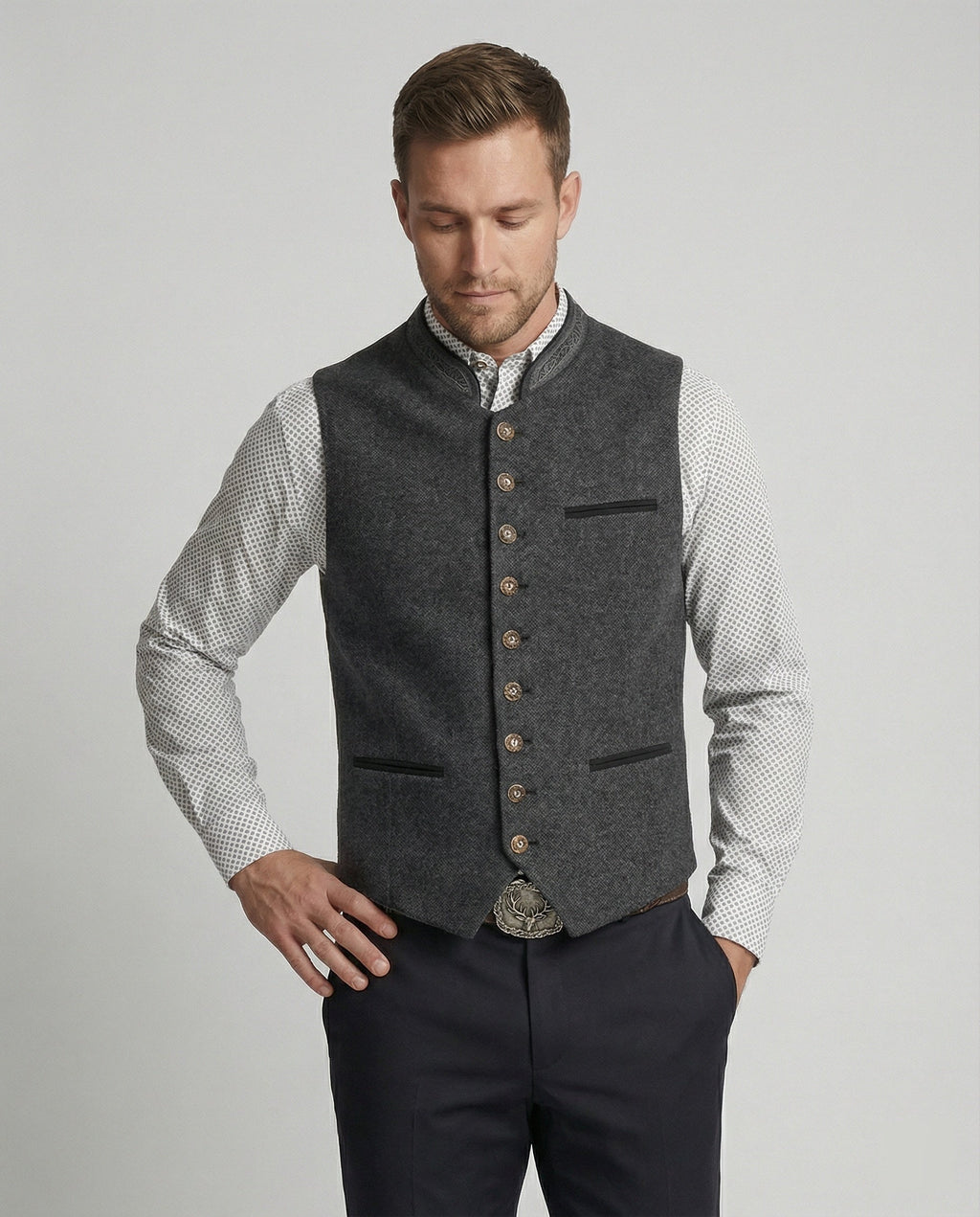 Gilet da uomo tradizionale raffinato | Euroselle