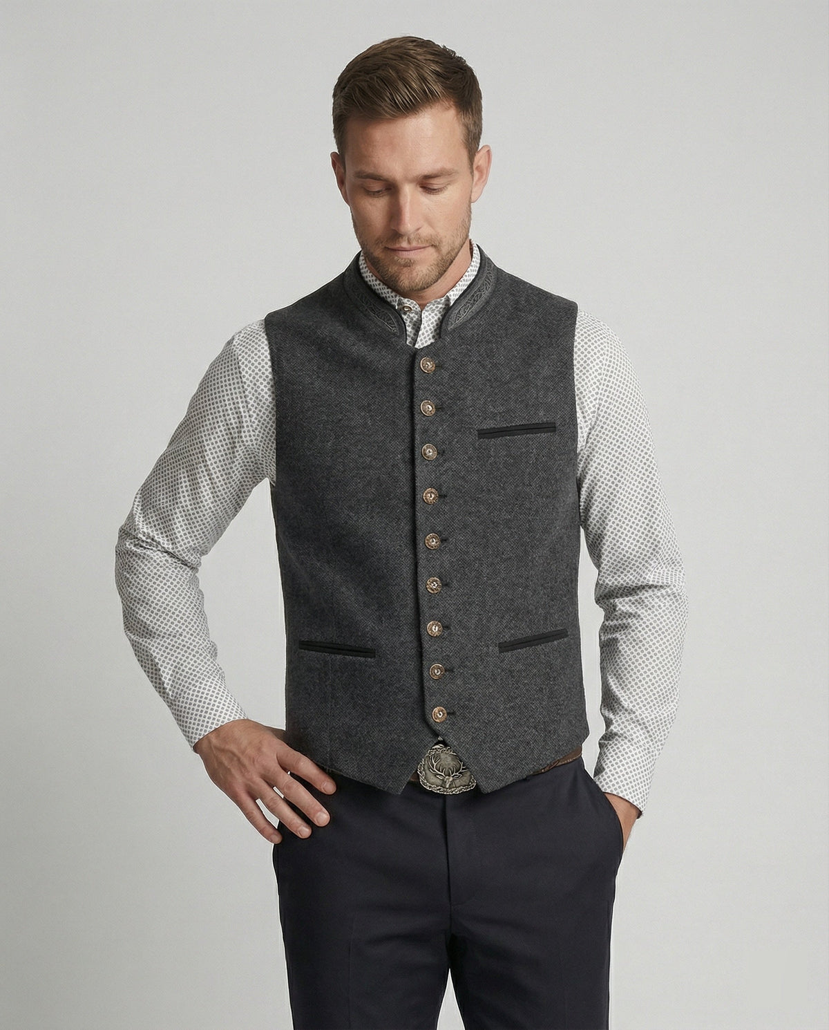Gilet da uomo tradizionale raffinato | Euroselle