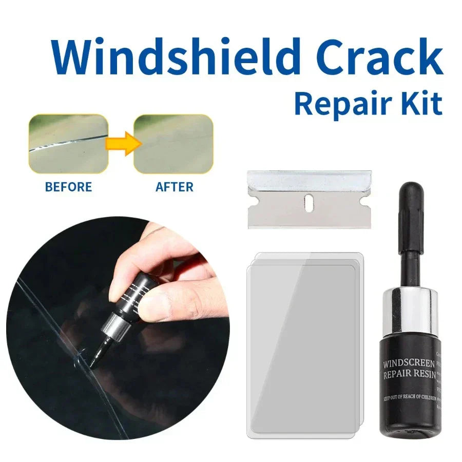 Reparação de vidros: kit de reparação de vidros para eliminar fissuras | Euroselle