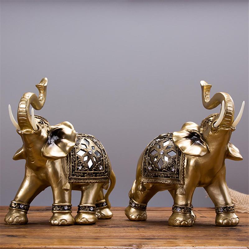 金色大象雕像 | Euroselle