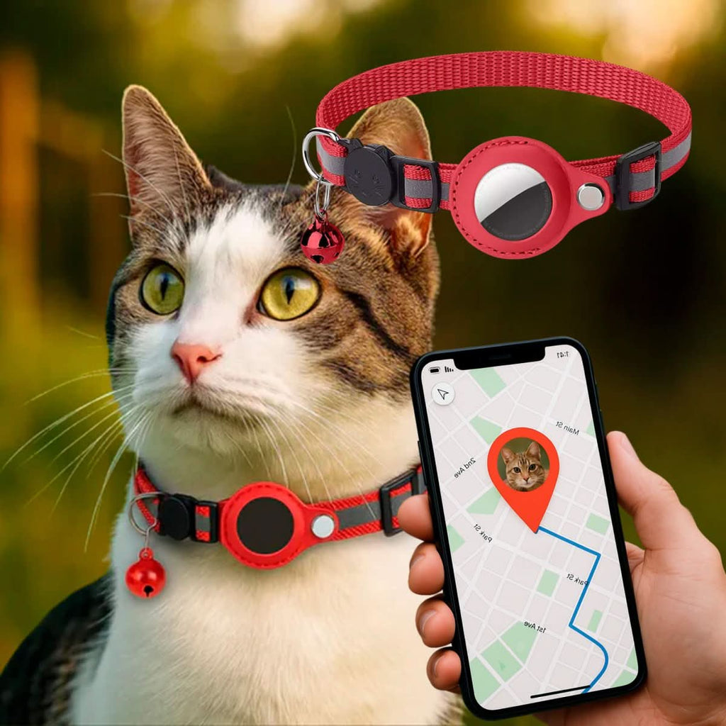 带反光设计的猫咪 GPS 项圈 | Euroselle