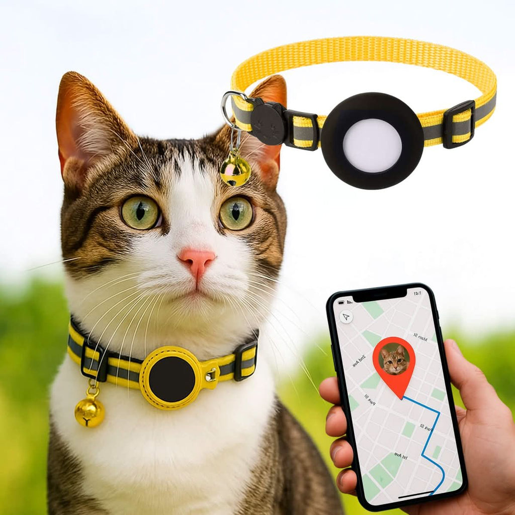 带反光设计的猫咪 GPS 项圈 | Euroselle