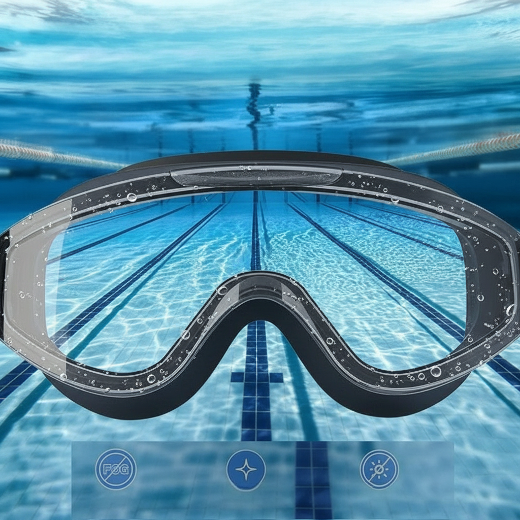 Lunettes de natation pour adultes HD, étanches et antibuée | Euroselle