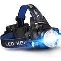 Rechargeable LED Headlamp | Waterproof & Zoomable Light | Euroselle