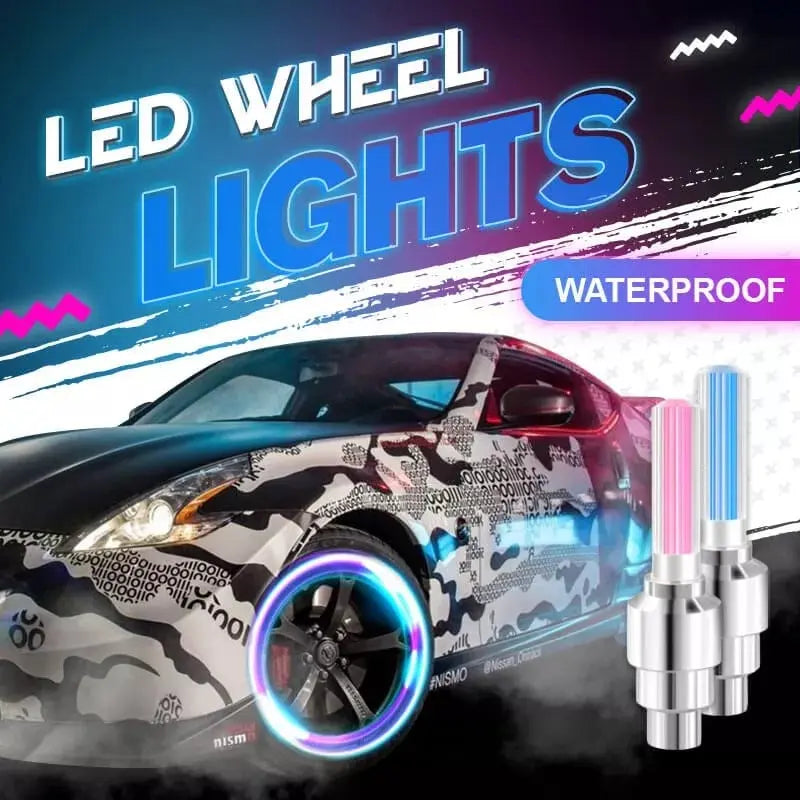 Éclairage de valve de vélo de haute qualité à LED – Parfait pour les sorties nocturnes | Euroselle