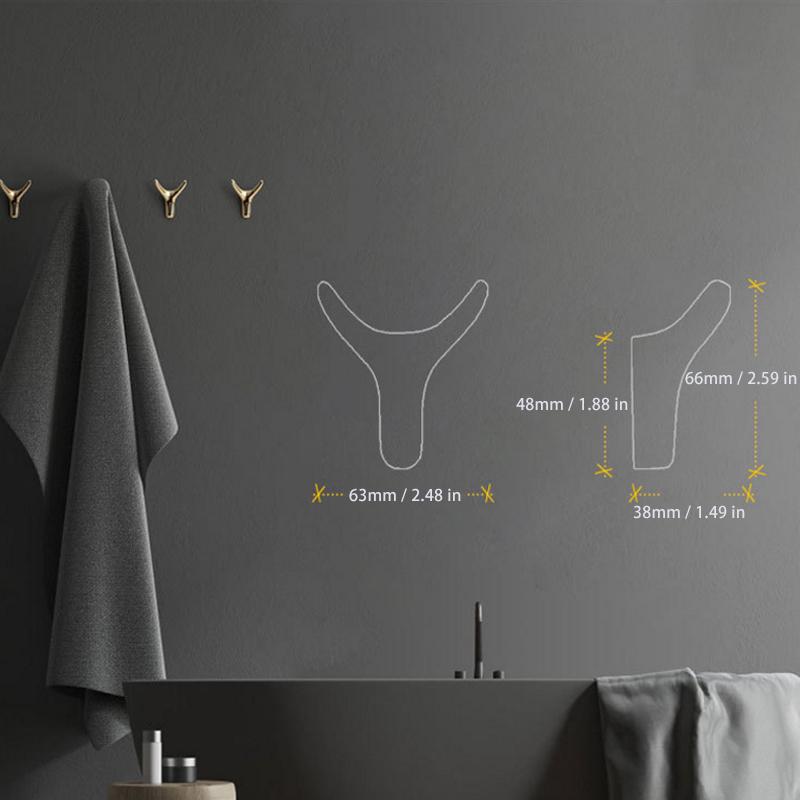 Decorazione da parete con gancio a forma di corno | Euroselle
