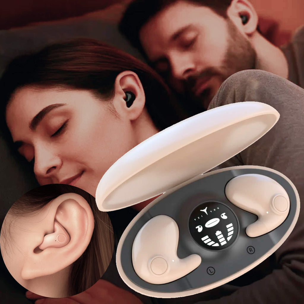 Láthatatlan vezeték nélküli alvófülhallgató | IPX5 vízállóság, Bluetooth 5.3 a kényelmes alváshoz és pihenéshez | Euroselle