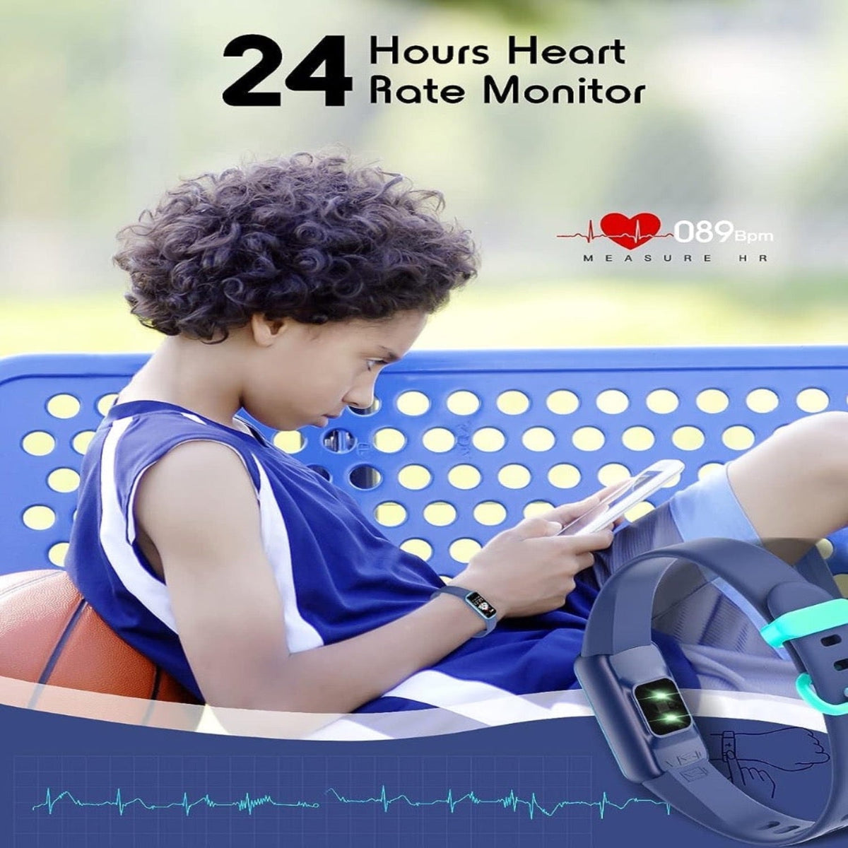 Reloj inteligente infantil con GPS, seguimiento de actividad física y funciones de salud – Viona | Euroselle