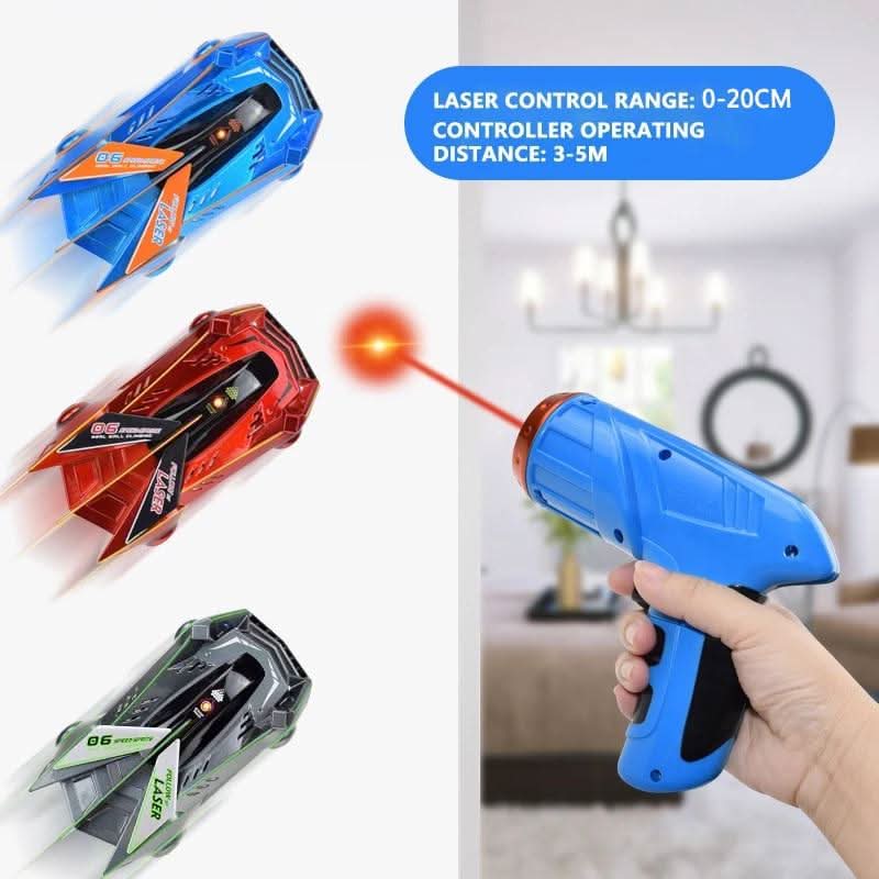 Auto telecomandata per bambini che scala le pareti con controllo laser | Euroselle